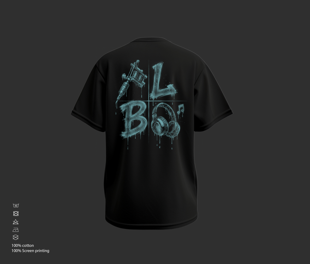 Μαύρο Casual T-shirt Limited Edition Anoxia – 100% Βαμβακερό